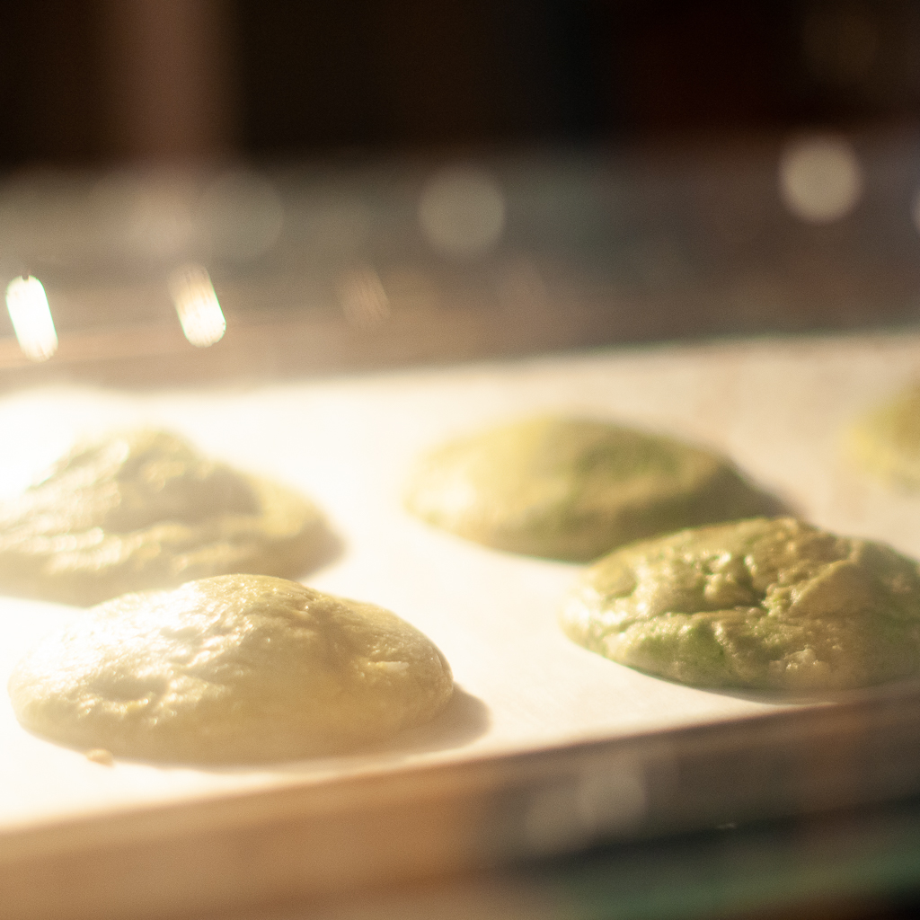 matcha cookies oven recipe