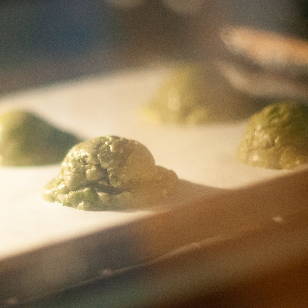 matcha cookies oven recipe