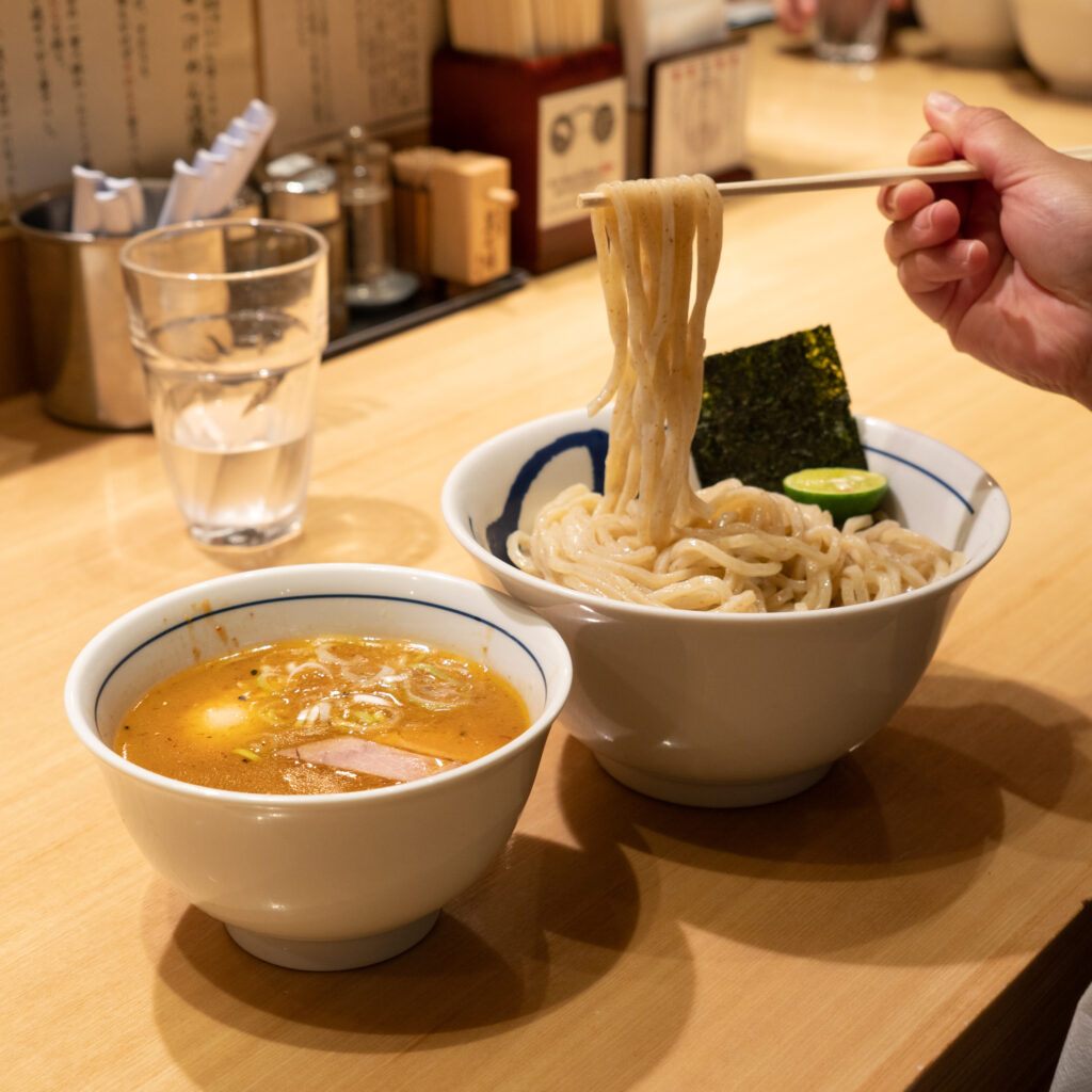 tsujita ginza tsukemen tokyo