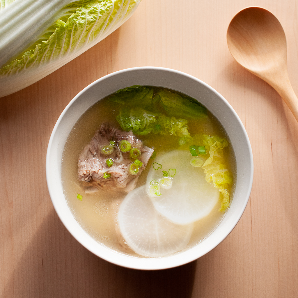 daikon and cabbage soup recipe